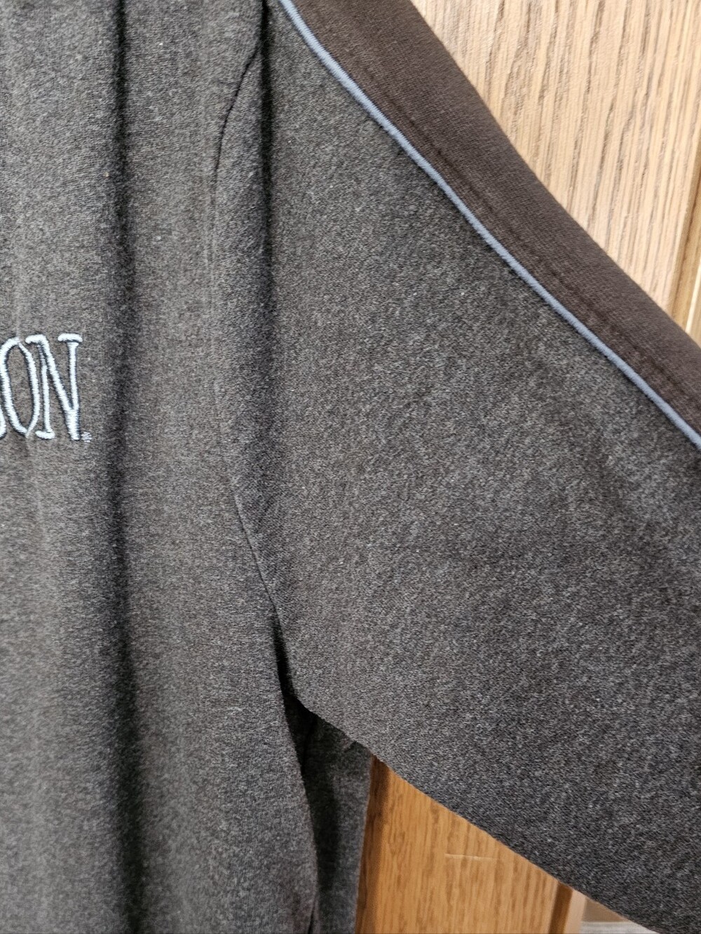 FINAL...Harley-Davidson Brown Long Sleeve Logo Tee - Picture 7 of 7